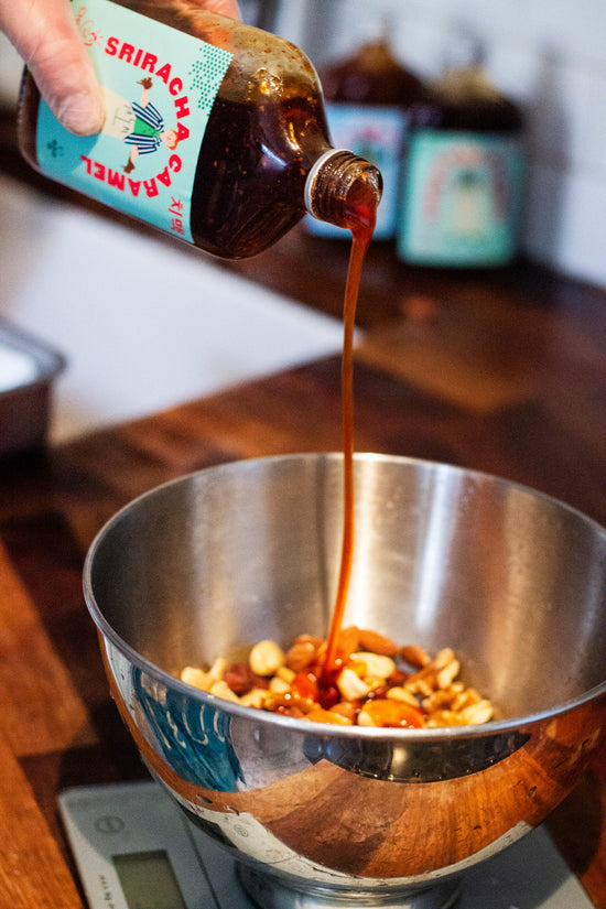 Sriracha Caramel Nuts