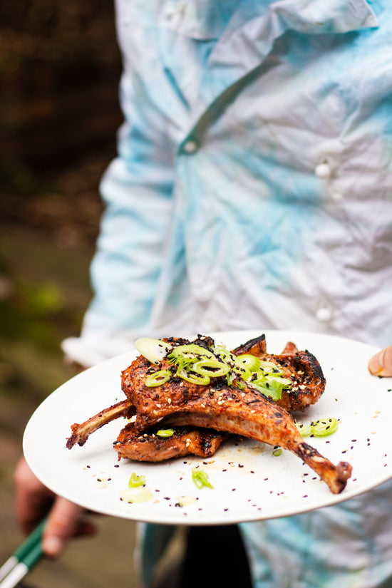 K-BBQ Lamb Lollipops