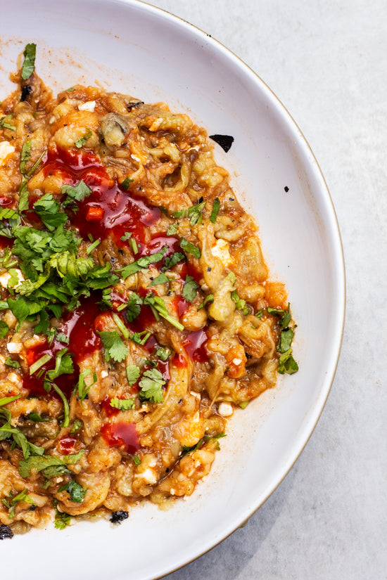 Korean Hot BBQ Baba Ganoush