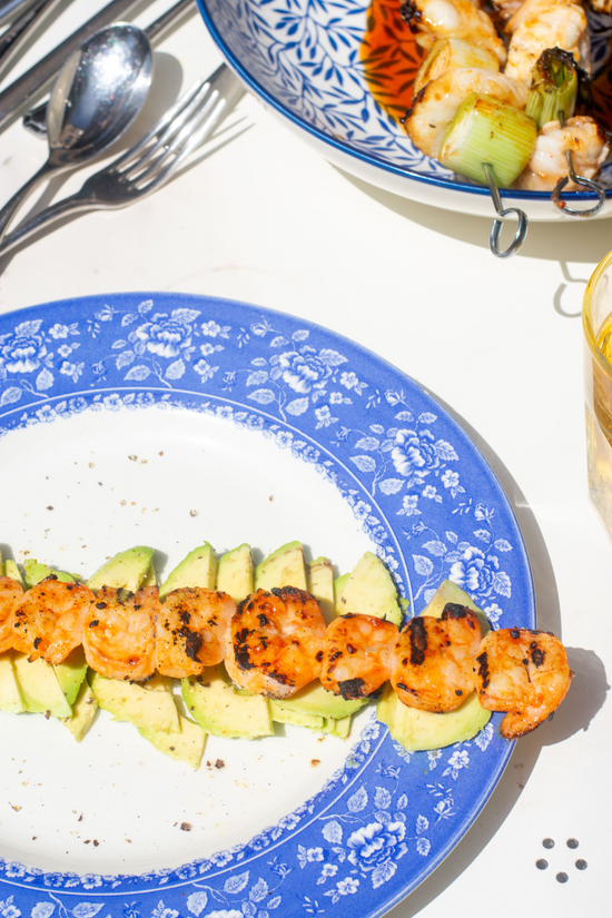 Korean Hot Grilled Prawns