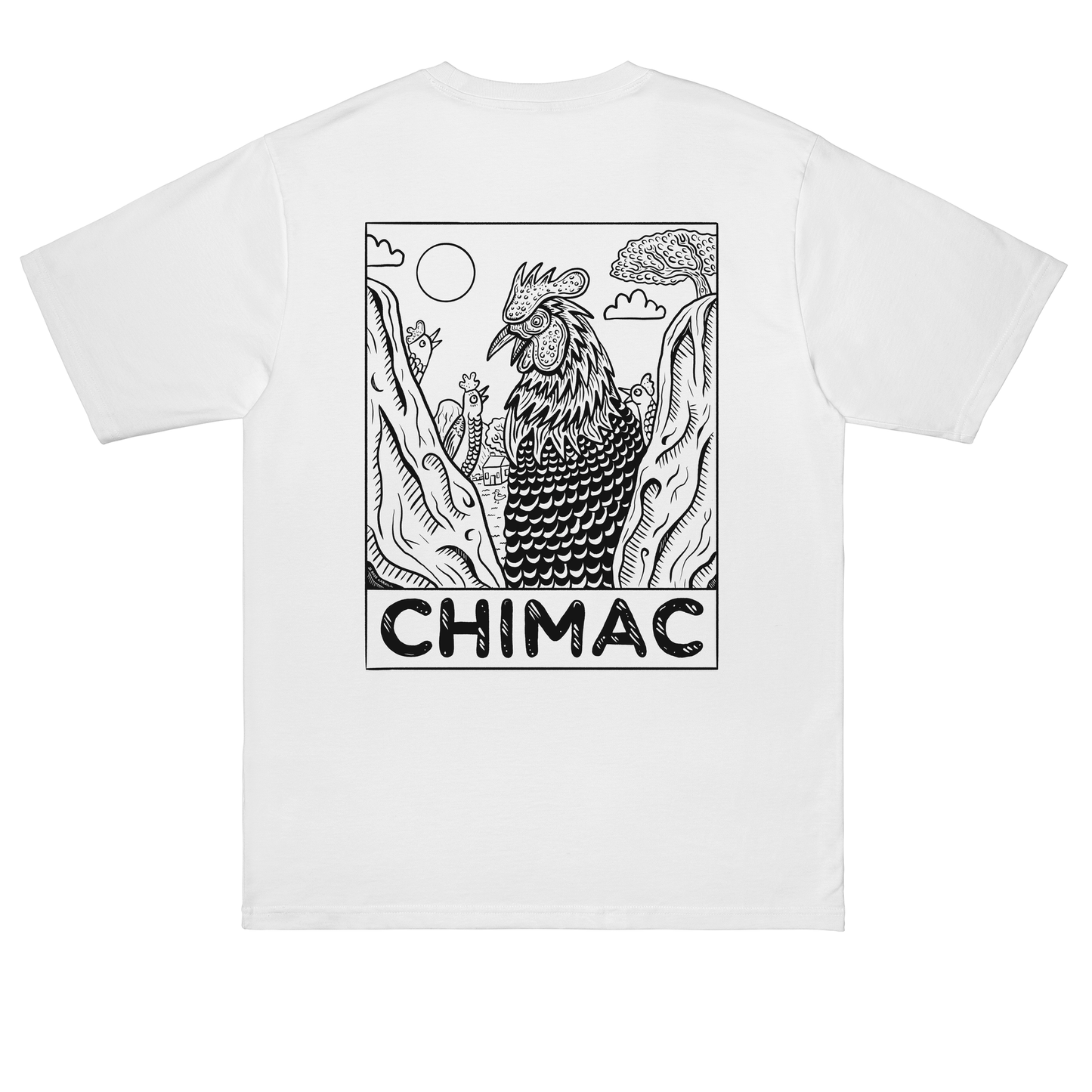 The Legend Of Chimac POD - Organic Oversized T-shirt