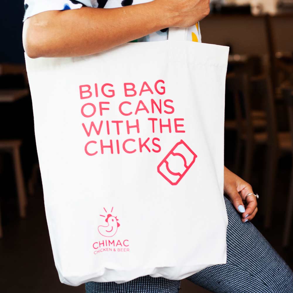 Big Bag of Cans Chimac Tote Bag