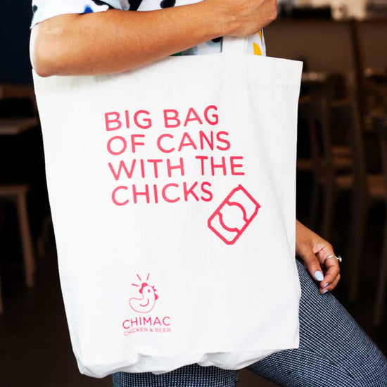 Big Bag of Cans Chimac Tote Bag